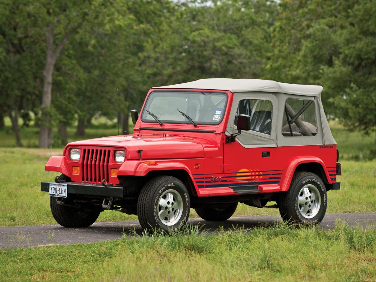Jeep Wrangler technical specifications and fuel economy